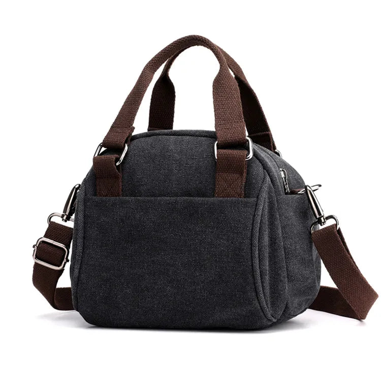 Canvas Small Shoulder Bag Women Crossbody Totes Messenger Bag