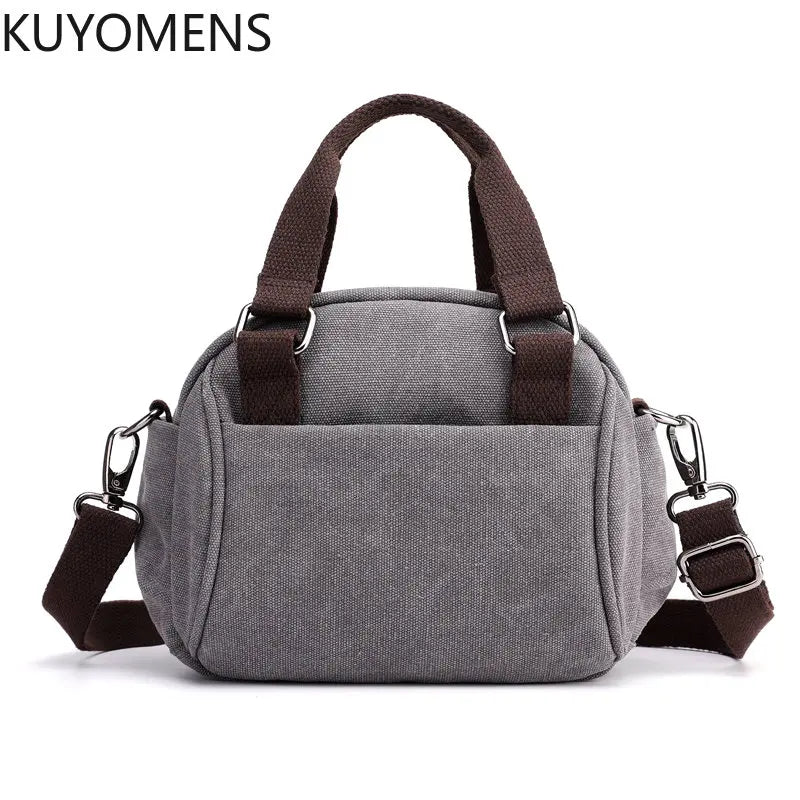 Canvas Small Shoulder Bag Women Crossbody Totes Messenger Bag