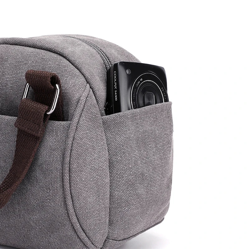 Canvas Small Shoulder Bag Women Crossbody Totes Messenger Bag