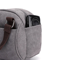 Canvas Small Shoulder Bag Women Crossbody Totes Messenger Bag