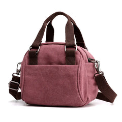 Canvas Small Shoulder Bag Women Crossbody Totes Messenger Bag