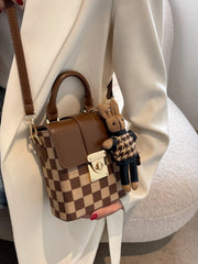 Rabbit Lock Handbag Shoulder Bag Crossbody Messenger Tote