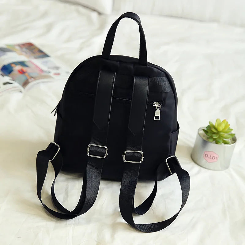 Women Nylon Travel Backpack - Light Water-proof Rucksack