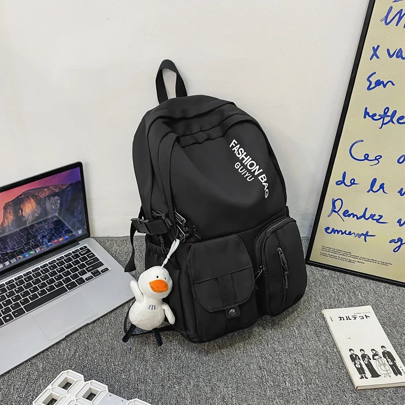 Women Travel Backpack Large Capacity Multi-pocket College Waterproof School Bag