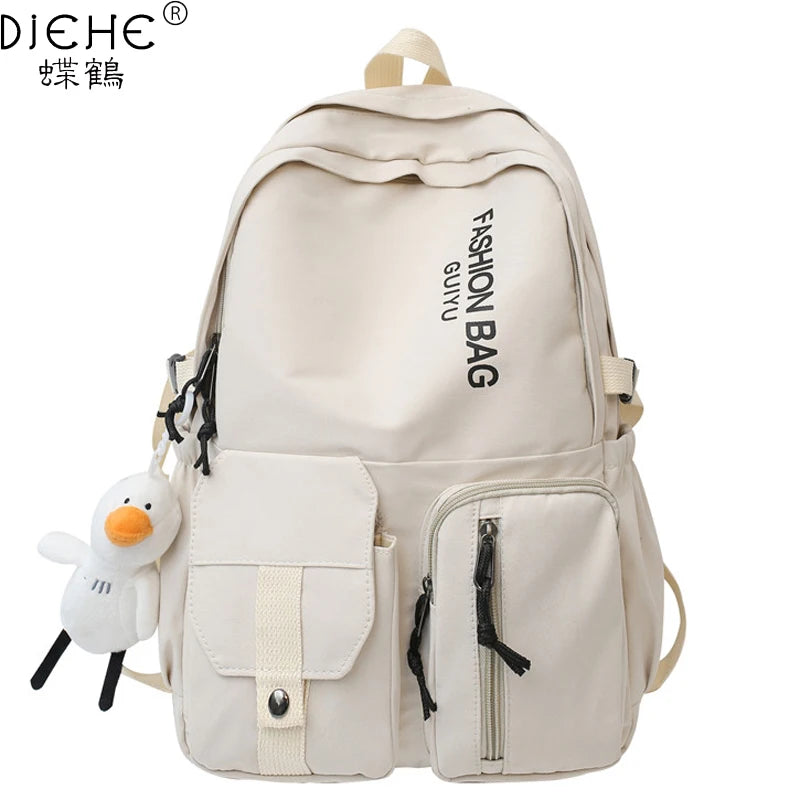 Women Travel Backpack Large Capacity Multi-pocket College Waterproof School Bag