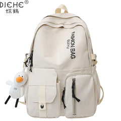 Women Travel Backpack Large Capacity Multi-pocket College Waterproof School Bag