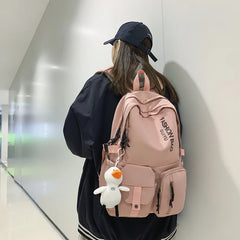Women Travel Backpack Large Capacity Multi-pocket College Waterproof School Bag