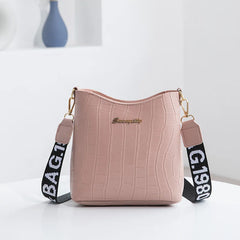 Crocodile Pu Leather Women Messenger Bag Crossbody Shoulder Handbags