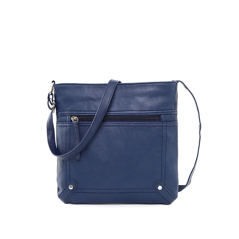 Women Bucket Leather Crossbody Bag Shoulder Satchel