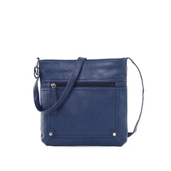 Women Bucket Leather Crossbody Bag Shoulder Satchel