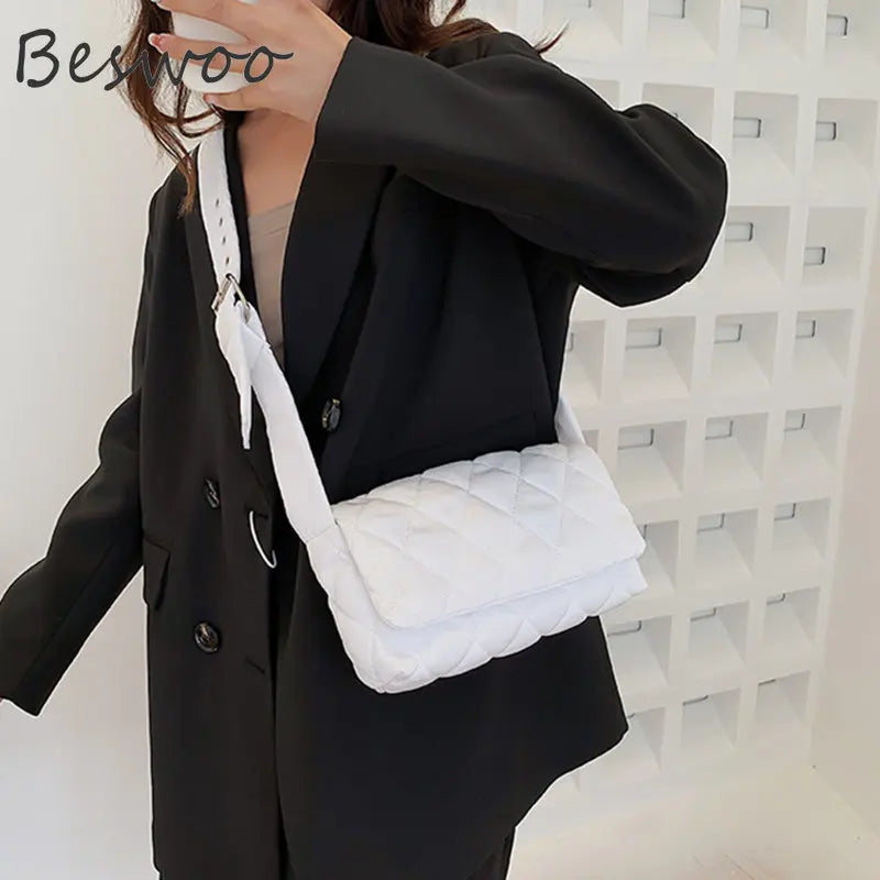 Nylon Casual Shoulder Bag Autumn Winter Crossbody Handbag