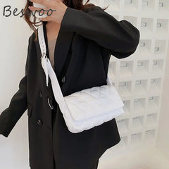 Nylon Casual Shoulder Bag Autumn Winter Crossbody Handbag