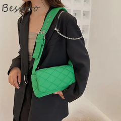Nylon Casual Shoulder Bag Autumn Winter Crossbody Handbag