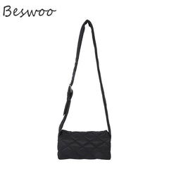 Nylon Casual Shoulder Bag Autumn Winter Crossbody Handbag