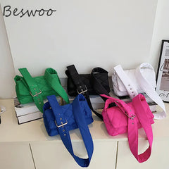 Nylon Casual Shoulder Bag Autumn Winter Crossbody Handbag