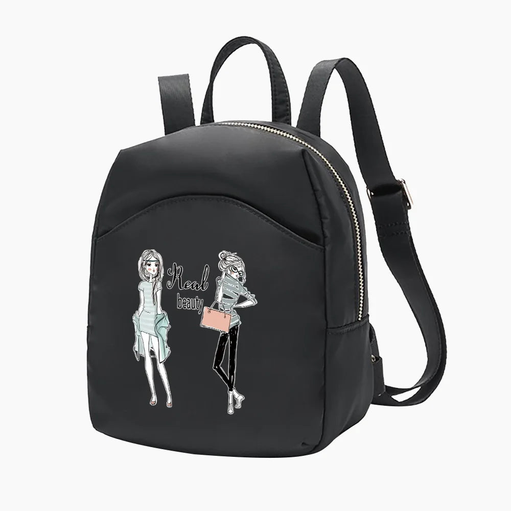 Women Mini Backpack Lady Shoulders School Bag for Girl Backpacks Crossbody Bag