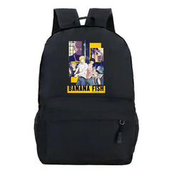 Women School Backpack Banana Fish Bagpack Female Anti Theft Rucksack