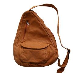 Canvas Crossbody Female Bag Solid Chest Bag