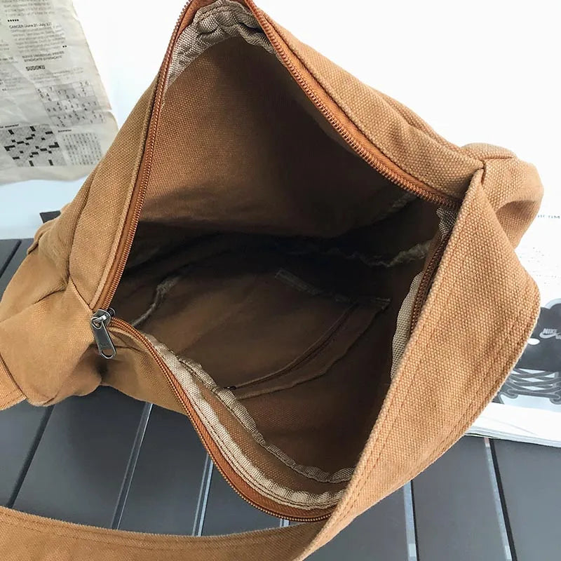 Canvas Crossbody Women Shoulder Bag