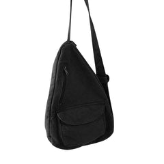 Canvas Crossbody Female Ladies Chest Bag Solid Color