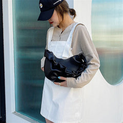 Cloud Shoulder Bag Soft Leather Tote Purse for Women