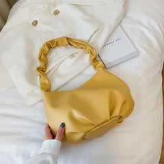 Cloud Shoulder Bag Soft Leather Tote Purse for Women