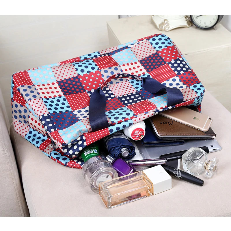 Women Travel Duffel Bags Large Capacity Gym Tote Bag Portable Folding Bag