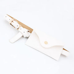 Leather Waist Belt Bag for Women, Girl Fanny Pack