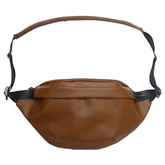 Women Waist Packs Leather Fanny Letter Belt Bags High Shoulder