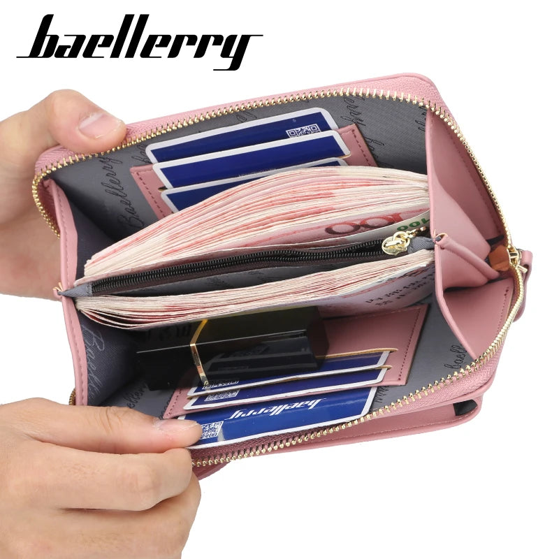 Women Wallet Cell Phone Wallet Big Card Holders Wallet Handbag Purse Clutch