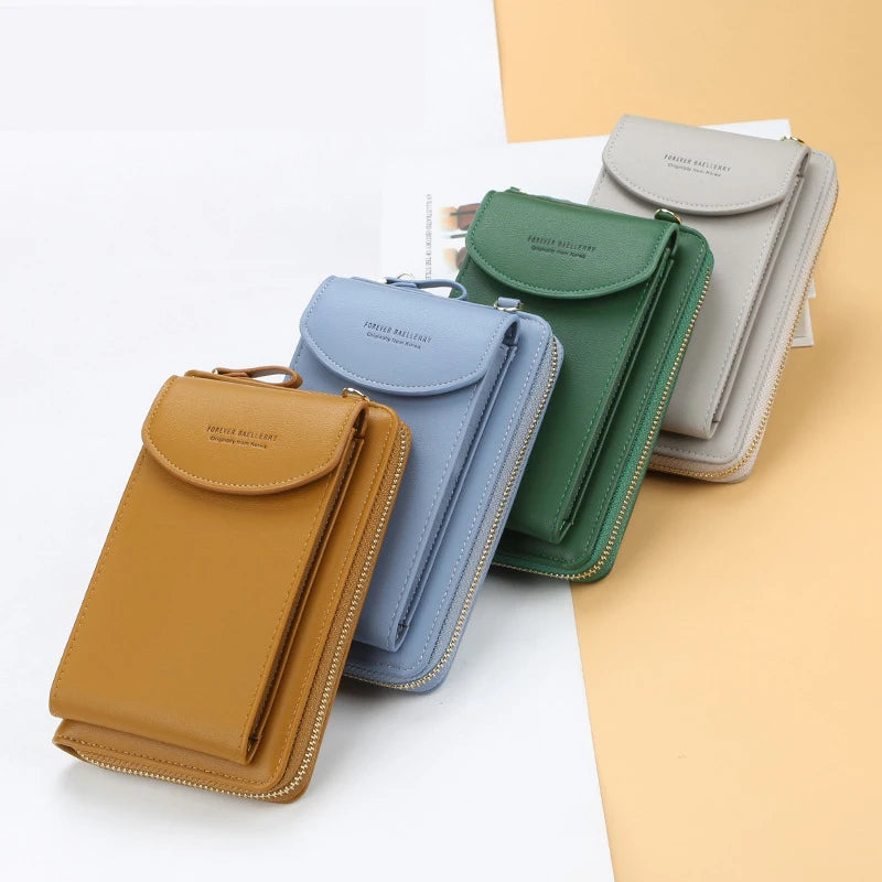 Women Wallet Cell Phone Bags Card Holders Handbag Purse Clutch Long Straps