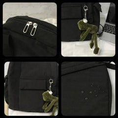 Harajuku School Backpack for Women Girls Laptop Bag