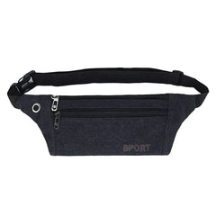 Retro Sport Waist Pack Crossbody Fanny Wallet Belt Travel Phone Bag