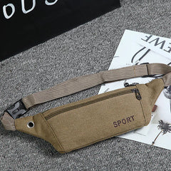 Retro Sport Waist Pack Crossbody Fanny Wallet Belt Travel Phone Bag
