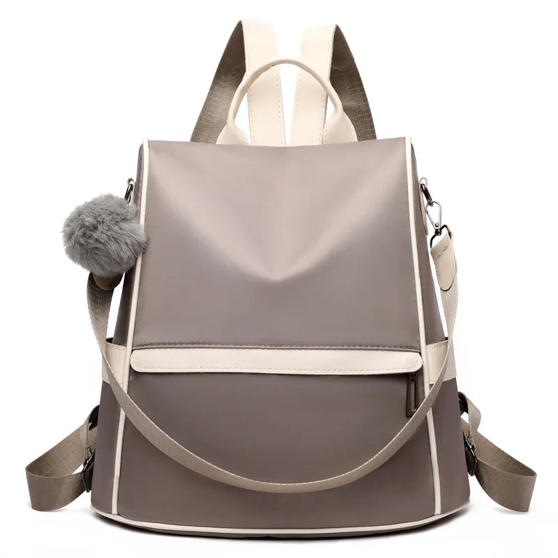 Oxford Double Shoulder Bags Travel Backpacks Girls Boys Backpacks