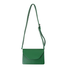 Women's Crossbody Bags Retro Wide Strap Small Square Lady Shoulder Bags