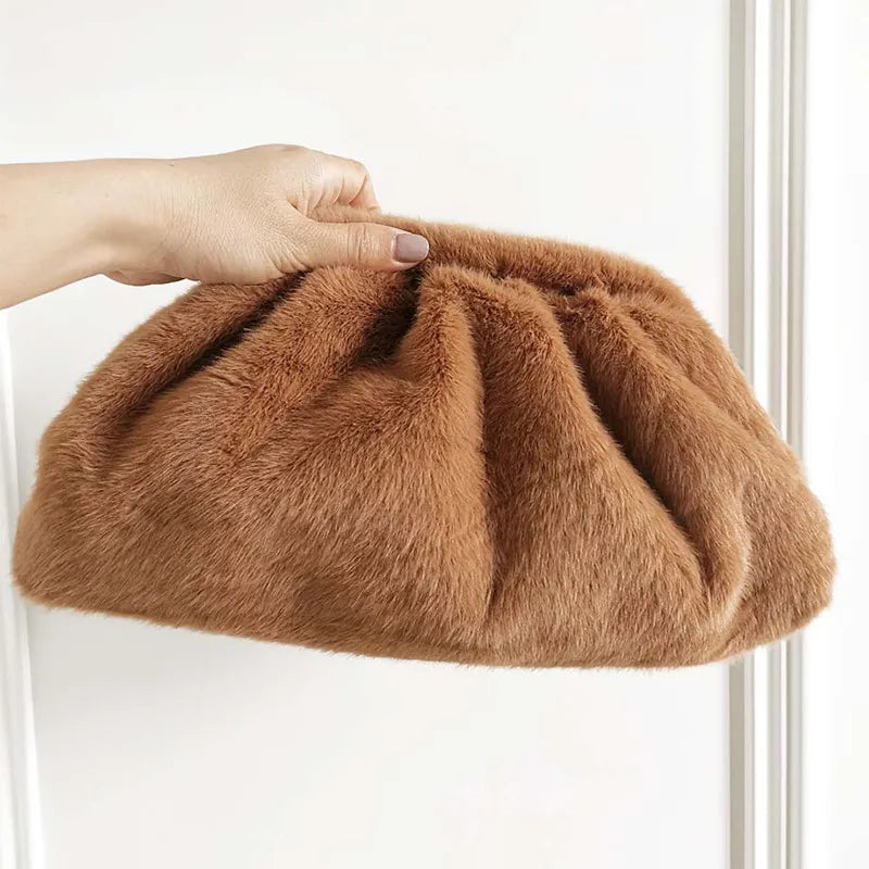 Furry Women's Handbags Shoulder Bags Trend