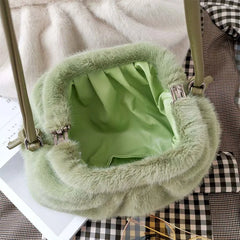 Furry Women's Handbags Shoulder Bags Trend