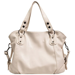 Women's Large-capacity Shoulder Bag Messenger Bag Casual Tote Bucket Bag