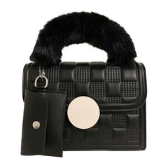 Women's Crossbody Bags Casual Travel Handbags Totes With Plush Handle