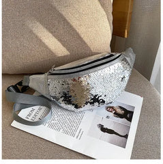 Women's Rock and Roll Flashing Lattice Waist Pack