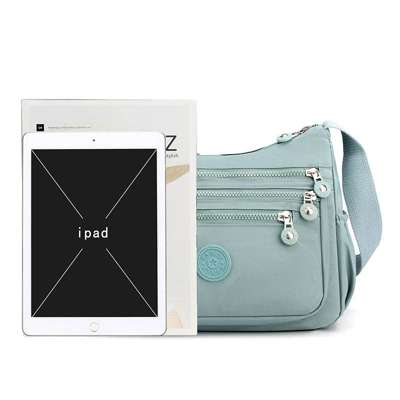 Women's Messenger Mommy Shoulder Bag Polyester Cosmetic Female Bag