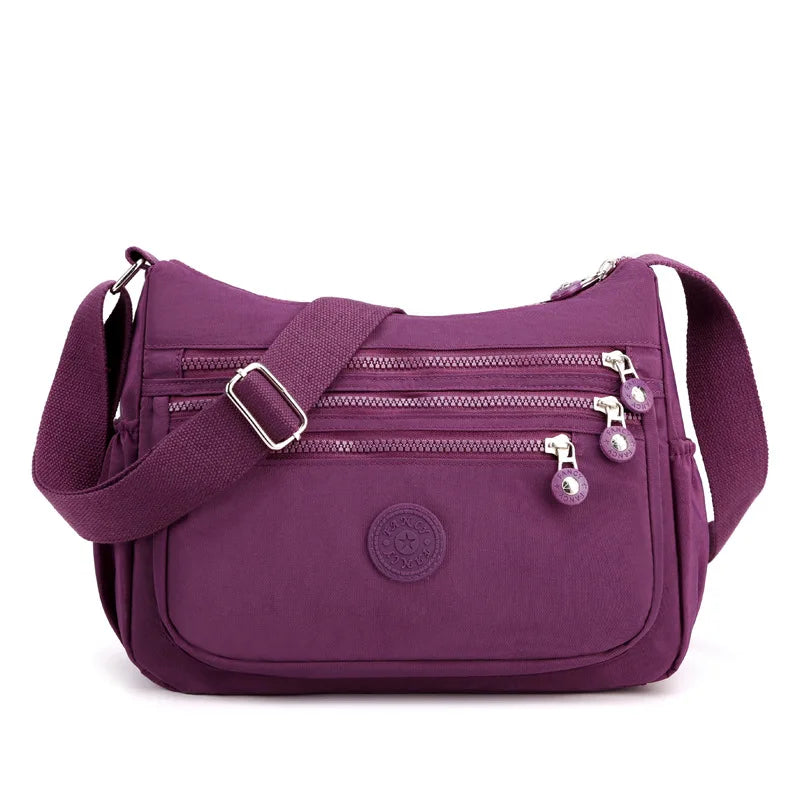 Women's Messenger Mommy Shoulder Bag Polyester Cosmetic Female Bag