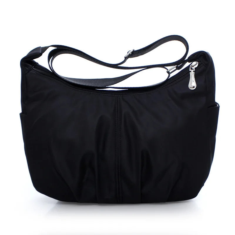 Women's Waterproof Nylon Shoulder Bags Large Capacity Handbag