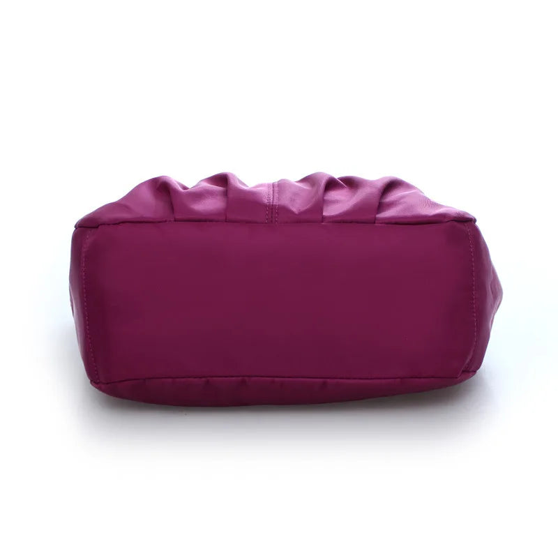Women's Waterproof Nylon Shoulder Bags Large Capacity Handbag