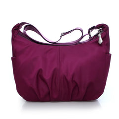 Women's Waterproof Nylon Shoulder Bags Large Capacity Handbag