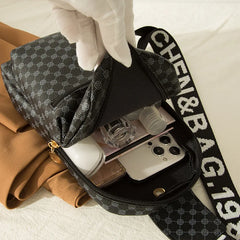 Women's Printed Chest Bag Waist Bag Messenger Shoulder Handbag