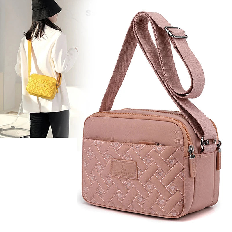Women's Shoulder Bag Nylon Small Handbag Messenger Bag Casual Tote