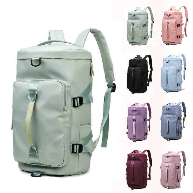 Women's Sports Fitness Bag Multifunctional Travel Storage Bag