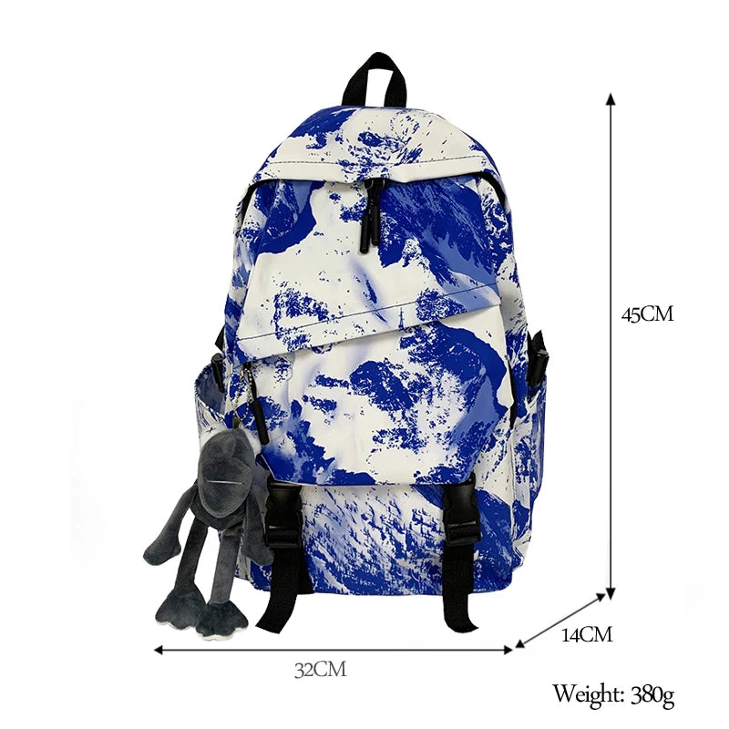 Women's Waterproof Schoolbag Large Capacity Teenager Backpack